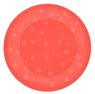 Imagens de Plato Naranja Fluor Reusable Plástico 21cm