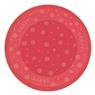 Picture of Plato rojo Plástico Reutilizable 21cm (1ud)