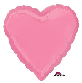 Picture of Globo Corazón Rosa Chicle (45cm)