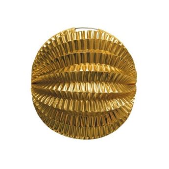 Imagen de Farolillo Oro Dorado Esférico 22cm