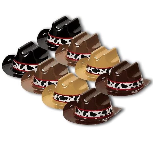 Imagen de Sombreros Vaquero Mini plástico (8 unidades)