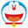 Imagens de Platos del Gato Doraemon cartón 23cm (8 unidades)
