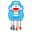 Picture of Piñata Gato Doraemon cartón (46cm)