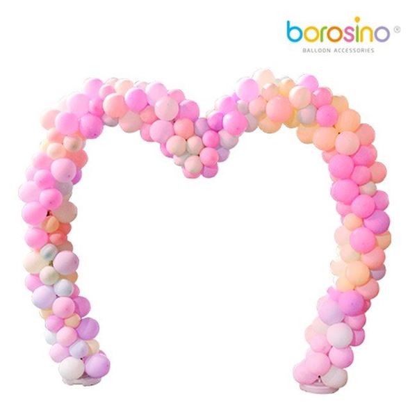 Imagen de Arco de Globos Corazón metal 2.6m x 2.2m + base