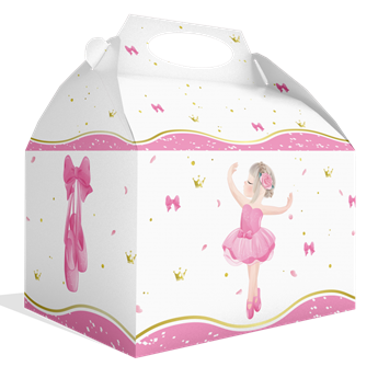 Imagen de Caja Chuches Ballet Cumple cartón
