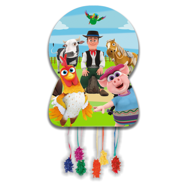Imagens de Piñata La Granja de Zenón cartón XXL (65cm)