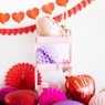 Imagen de Guirnalda Decoración Corazones Rojos cartón (6m)