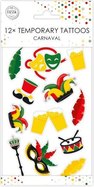 Imagen de Tatuajes Carnaval (12uds.)