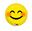 Picture of Globo Emoji Contento Foil (45cm)