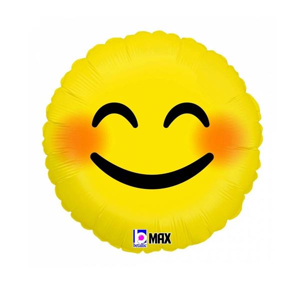 Picture of Globo Emoji Contento Foil (45cm)