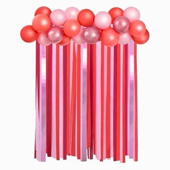 Imagen de Decorado Fondo Enamorados Papel con Globos