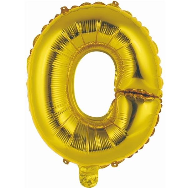 Imagens de Globo Letra O Dorada Mini