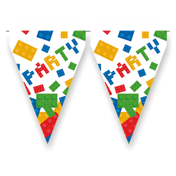 Imagen de Banderín Lego papel (3m)