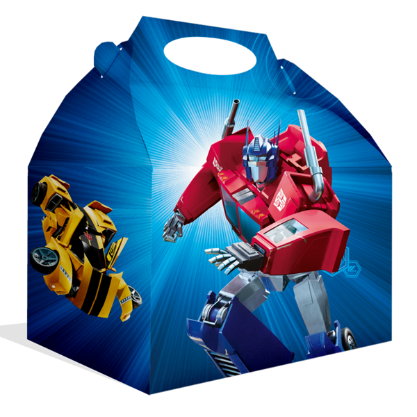Imagen de Caja Transformers cartón 16x10x16cm (1 unidad)