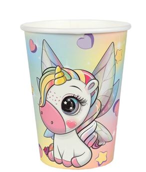 Imagen de Vasos Mundo Mágico Infantil cartón (10 unidades)