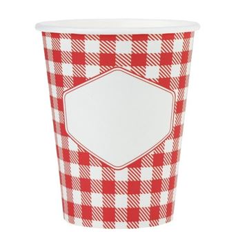 Picture of Vasos Campestres Picnic cartón (10 unidades)