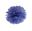 Imagen de Pompón Azul Marino papel 25cm (1 unidad)
