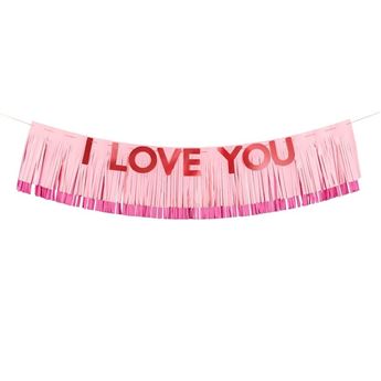 Imagen de Banner I Love You 150cm x 30cm