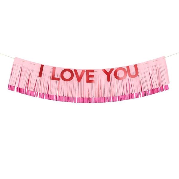 Imagen de Banner I Love You 150cm x 30cm