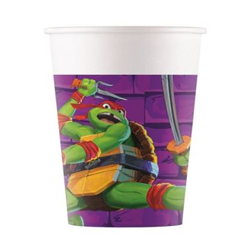Picture of Vasos Tortugas Ninja cartón (8 unidades)