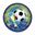 Picture of Platos Fútbol Celebración cartón 23cm (8 unidades)