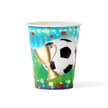 Picture of Vasos Fútbol Celebración cartón (8 unidades)