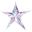 Picture of Estrella Iridiscente plástico (30cm)