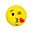 Picture of Globo Emoji Besos Foil (45cm)