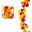 Imagen de Decorado Hojas de Arce Otoño (175cm)