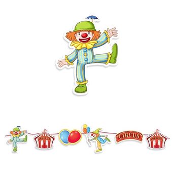 Imagen de Guirnalda Circo Party cartón (6m)