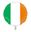 Picture of Globo Bandera de Irlanda Foil (45cm)