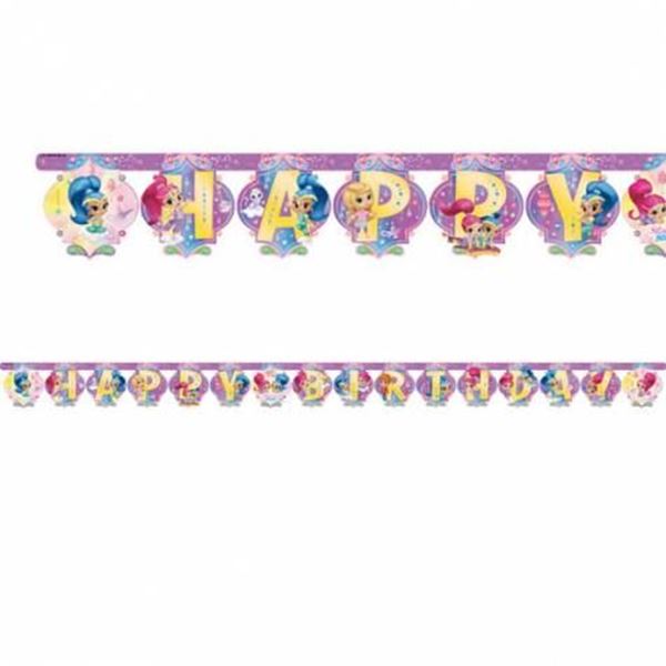 Imagens de Guirnalda Letras Shimmer y Shine (2m)