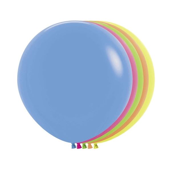 Imagens de Globos Colores Neón 60cm Sempertex R24-200 (10)