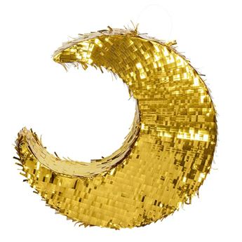 Imagen de Piñata Luna Dorada 3D Golpear (44cm)