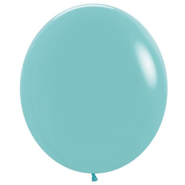 Imagen de Globos Aguamarina Fashion Sólido 45cm Sempertex R18-037-15 (15)