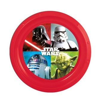 Imagen de Plato Star Wars Plástico Duro Reutilizable 21.5cm