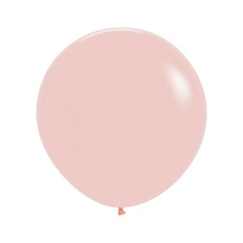 Imagen de Globos Pastel Mate Melón 60cm Sempertex R24-663 (10)