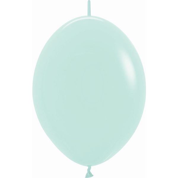 Picture of Globos Verde Pastel 30cm Cadena Sempertex LOL-630 (25)