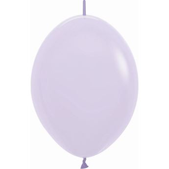 Imagen de Globos Lila Pastel 30cm Cadena Sempertex LOL-650 (25)