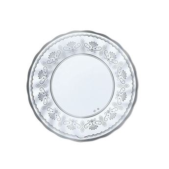 Imagen de Platos Royal Silver cartón 20cm (6 unidades)