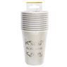 Picture of Vasos La Vida es Bella Ivory cartón (10 unidades)