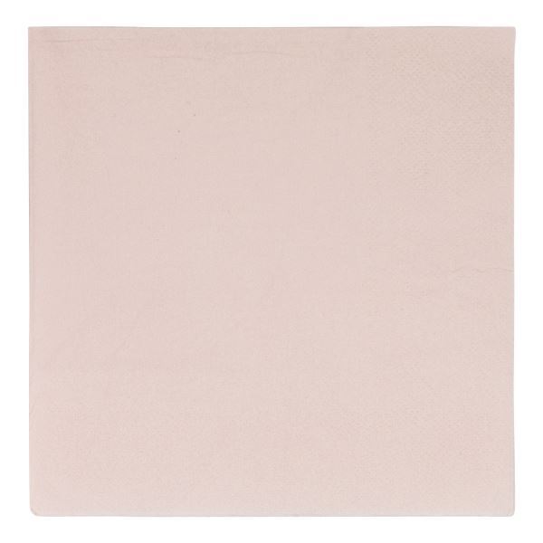 Imagens de Servilletas Rosa Pastel Vert Decor 33cm (20 unidades)