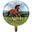 Imagen de Globo Caballo Redondo Foil (45cm)