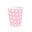 Imagen de Vasos Rosas Lunares Blancos cartón (6 unidades)