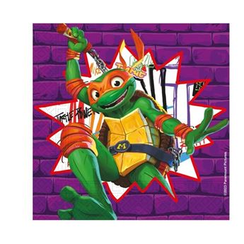 Picture of Servilletas Tortugas Ninja papel 33cm (20 unidades)