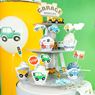 Picture of Topper Pinchos Coches Party Surtidos cartón (8 unidades)