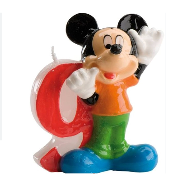 Imagen de Vela 9 Mickey Mouse