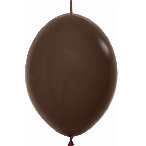 Imagen de Globos Chocolate Fashion Sólido 15cm Cadena Sempertex LOL6-076 (50)