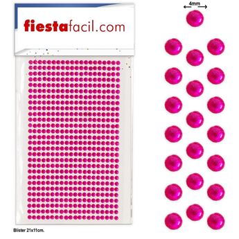 Imagen de Diamantes Adhesivos Fucsia (560)