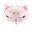Imagens de Globo Cara Gato Rosa Foil (48cm x 36cm)